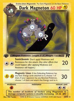 Dark Magneton (28/82) [Team Rocket 1st Edition]-1