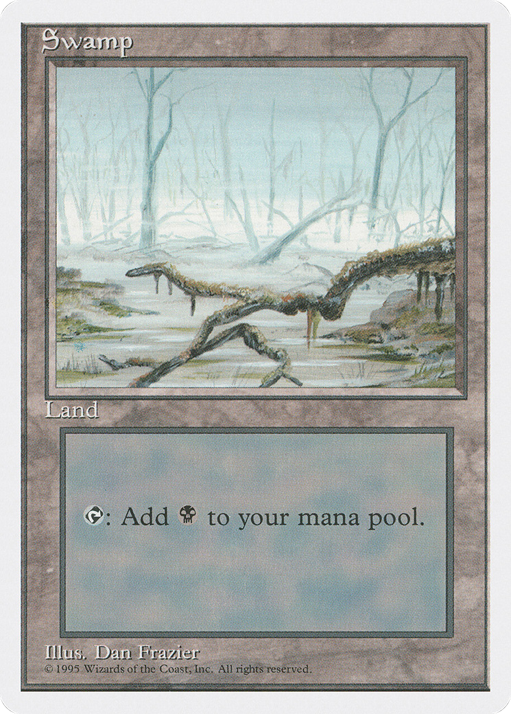 Swamp (White Fog in Trees) [Fourth Edition]-1