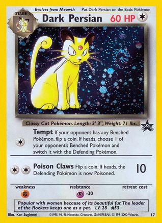 Dark Persian (17) [Wizards of the Coast: Black Star Promos]-1
