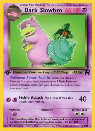 Dark Slowbro (29/82) [Team Rocket Unlimited]-1