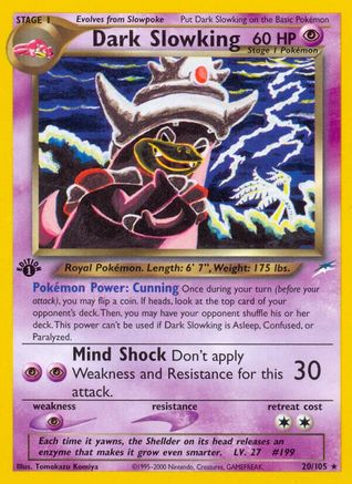 Dark Slowking (20/105) [Neo Destiny 1st Edition]-1