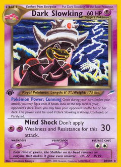 Dark Slowking (20/105) [Neo Destiny Unlimited]-1