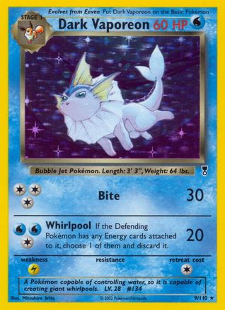 Dark Vaporeon (9/110) [Legendary Collection]-1