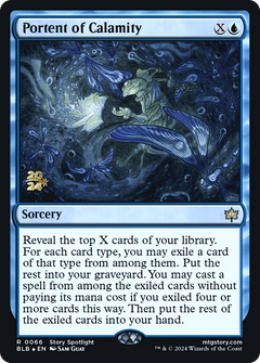 Portent of Calamity [Bloomburrow Prerelease Promos]-1