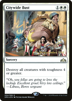 Citywide Bust [Guilds of Ravnica Prerelease Promos]-1