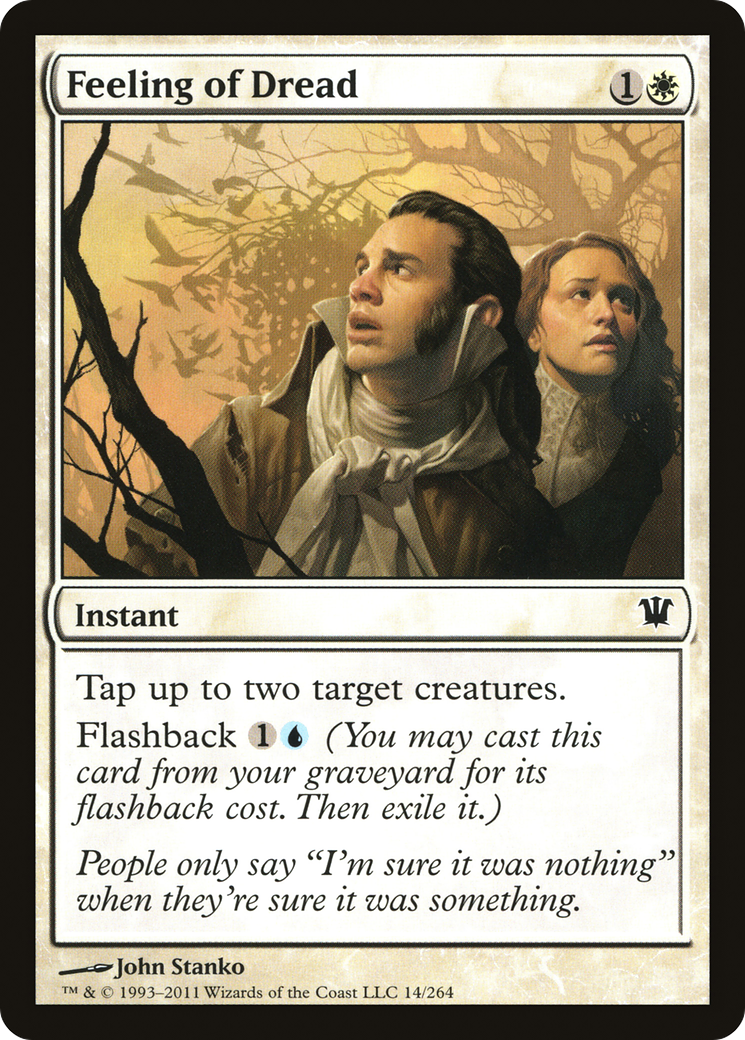 Feeling of Dread [Innistrad]-1