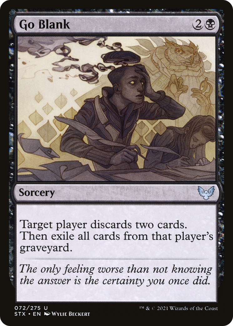 Go Blank [Strixhaven: School of Mages]-1