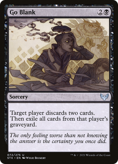 Go Blank [Strixhaven: School of Mages]-1