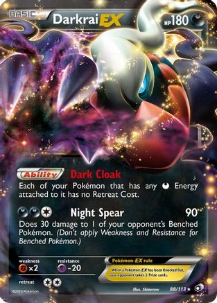 Darkrai EX (88/113) [Black & White: Legendary Treasures]-1
