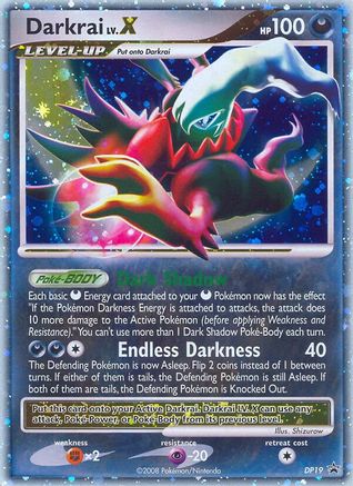 Darkrai LV.X (DP19) [Diamond & Pearl: Black Star Promos]-1