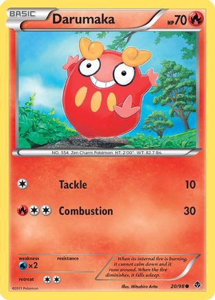 Darumaka (20/98) [Black & White: Emerging Powers]-1