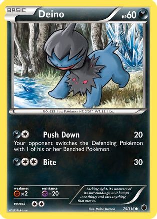 Deino (75/116) [Black & White: Plasma Freeze]-1