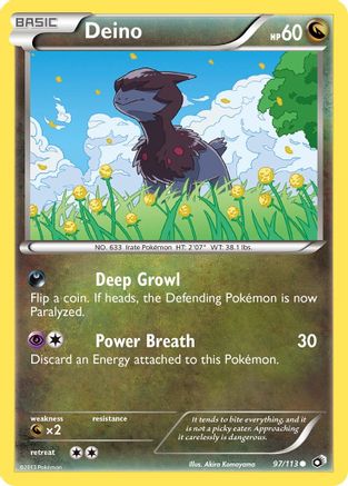 Deino (97/113) [Black & White: Legendary Treasures]-1