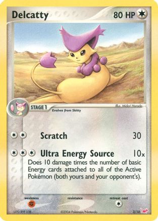 Delcatty (3/10) [EX: Trainer Kit - Latias]-1