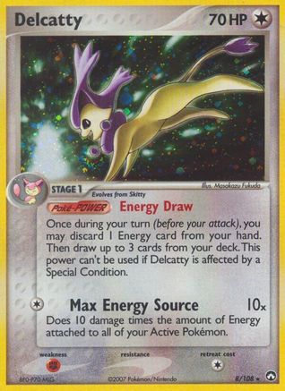 Delcatty (8/108) [EX: Power Keepers]-1