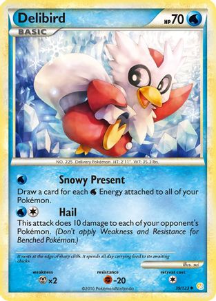 Delibird (39/123) [HeartGold & SoulSilver: Base Set]-1