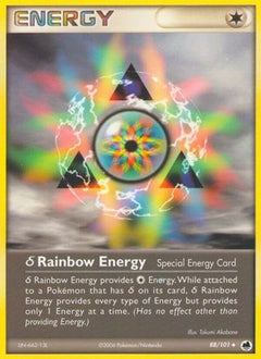 Rainbow Energy (88/101)(Delta Species) (Stamped) [EX: Dragon Frontiers]-1