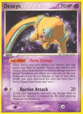 Deoxys (18/107) (Stamped) [EX: Deoxys]-1