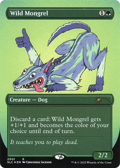 Wild Mongrel (SLC-2001) - Secret Lair Countdown Kit (Borderless)-1