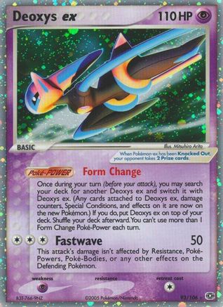 Deoxys ex (93/106) [EX: Emerald]-1