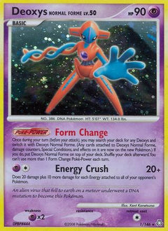 Deoxys Normal Forme (1/146) [Diamond & Pearl: Legends Awakened]-1