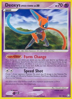 Deoxys Speed Forme (26/146) [Diamond & Pearl: Legends Awakened]-1