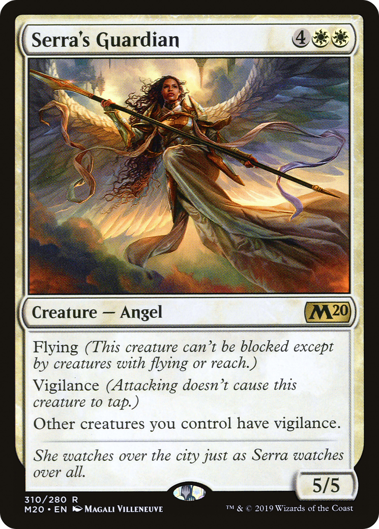 Serra's Guardian [Core Set 2020]-1
