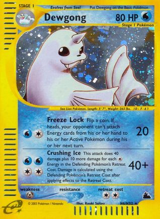 Dewgong (H6/H32) [Skyridge]-1