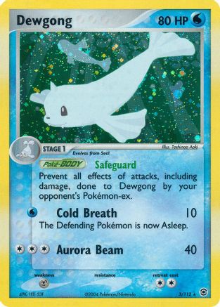 Dewgong (3/112) [EX: FireRed & LeafGreen]-1