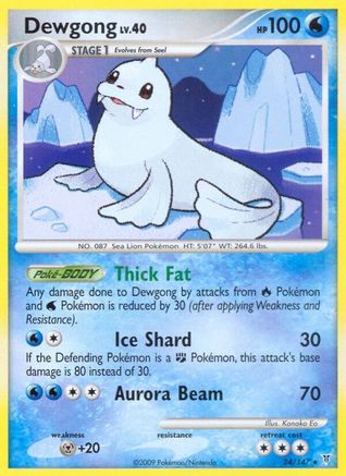 Dewgong (24/147) [Platinum: Supreme Victors]-1