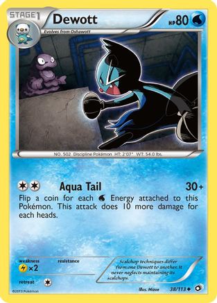 Dewott (38/113) [Black & White: Legendary Treasures]-1