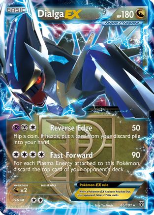 Dialga EX (65/101) [Black & White: Plasma Blast]-1