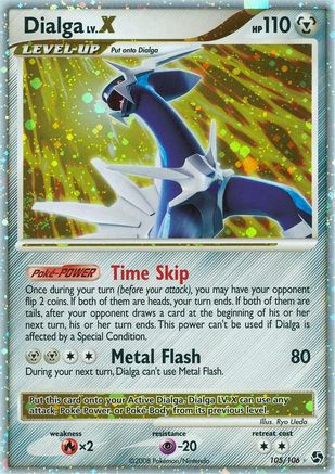Dialga LV.X (105/106) [Diamond & Pearl: Great Encounters]-1