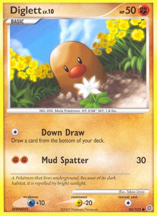 Diglett (85/132) [Diamond & Pearl: Secret Wonders]-1