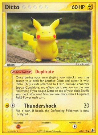 Ditto (63/113) (Stamped) [EX: Delta Species]-1