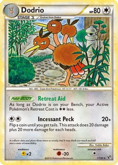 Dodrio (11/90) [HeartGold & SoulSilver: Undaunted]-1
