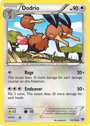 Dodrio (99/146) [XY: Base Set]-1