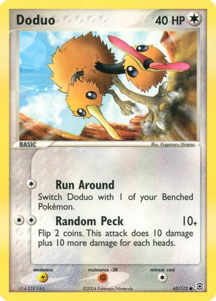 Doduo (62/112) [EX: FireRed & LeafGreen]-1