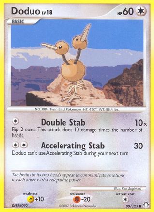 Doduo (80/123) [Diamond & Pearl: Mysterious Treasures]-1