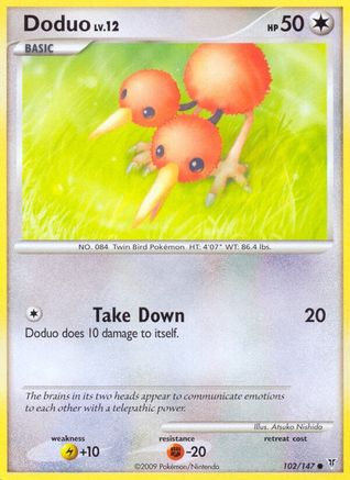 Doduo (102/147) [Platinum: Supreme Victors]-1