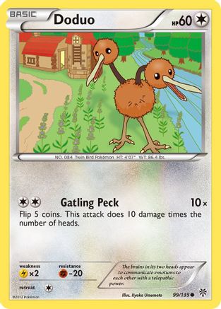 Doduo (99/135) [Black & White: Plasma Storm]-1