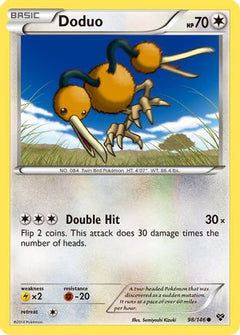 Doduo (98/146) [XY: Base Set]-1