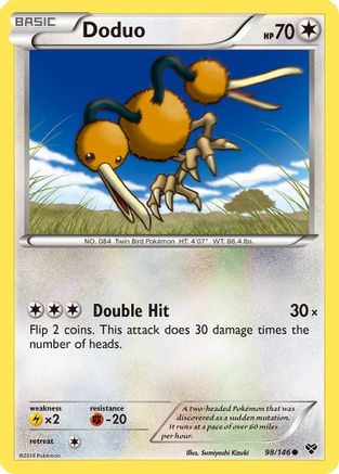 Doduo (98/146) [XY: Base Set]-1