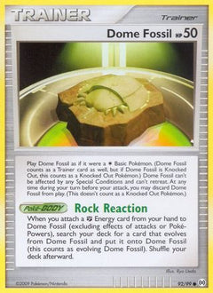Dome Fossil (92/99) [Platinum: Arceus]-1
