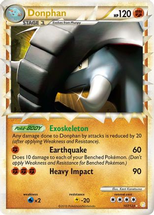 Donphan (107/123) [HeartGold & SoulSilver: Base Set]-1