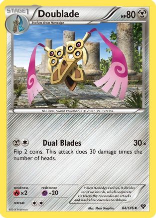 Doublade (84/146) [XY: Base Set]-1