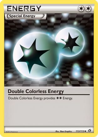 Double Colorless Energy (113/113) [Black & White: Legendary Treasures]-1