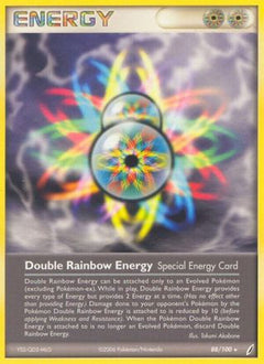 Double Rainbow Energy (88/100) (Stamped) [EX: Crystal Guardians]-1