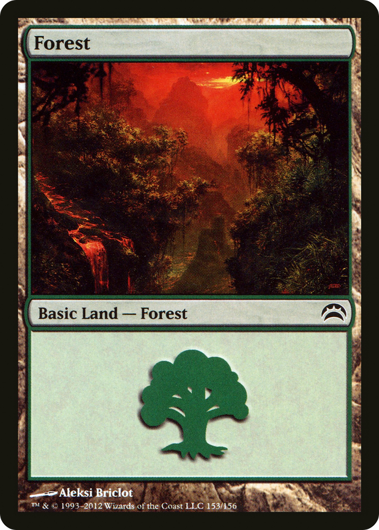 Forest (153) [Planechase 2012]-1