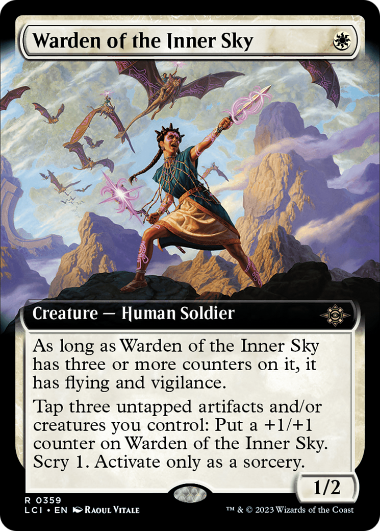 Warden of the Inner Sky (Extended Art) (LCI-359) - The Lost Caverns of Ixalan: (Extended Art)-1